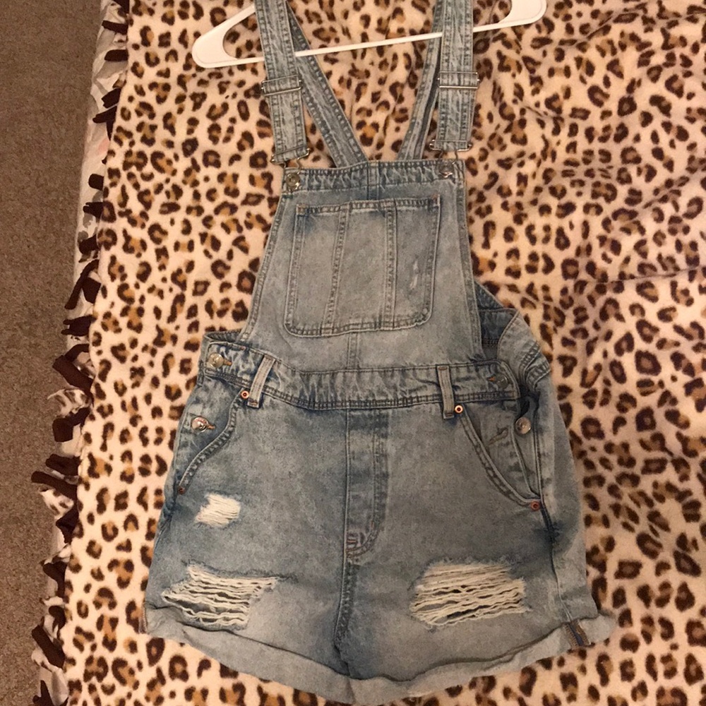 Denim Overalls